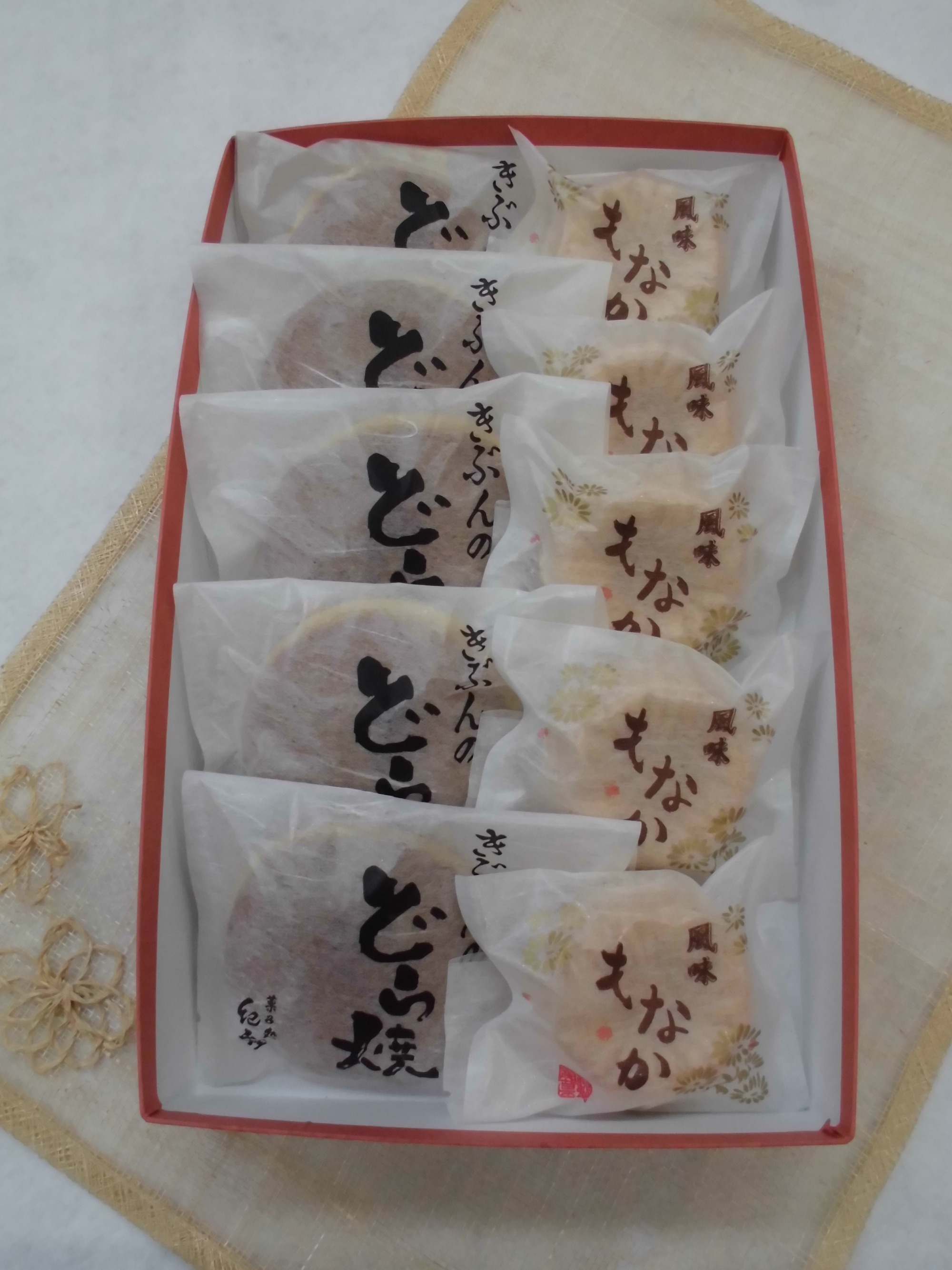 きぶんのどら焼きと菊最中の 詰め合わせ